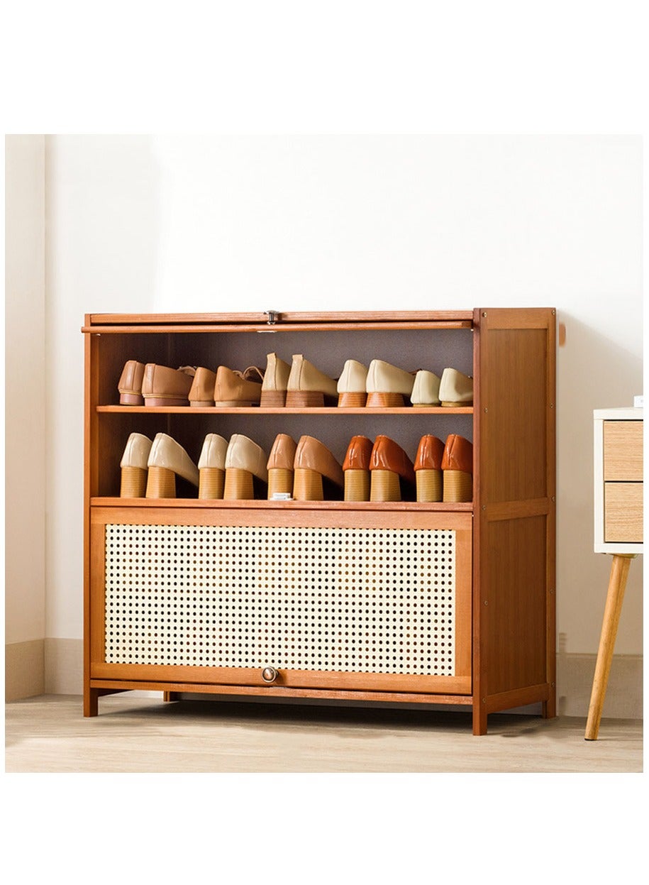 Arabest Storage Organizer, Entryway Shoe Storage Organizer, Wooden - Main Image