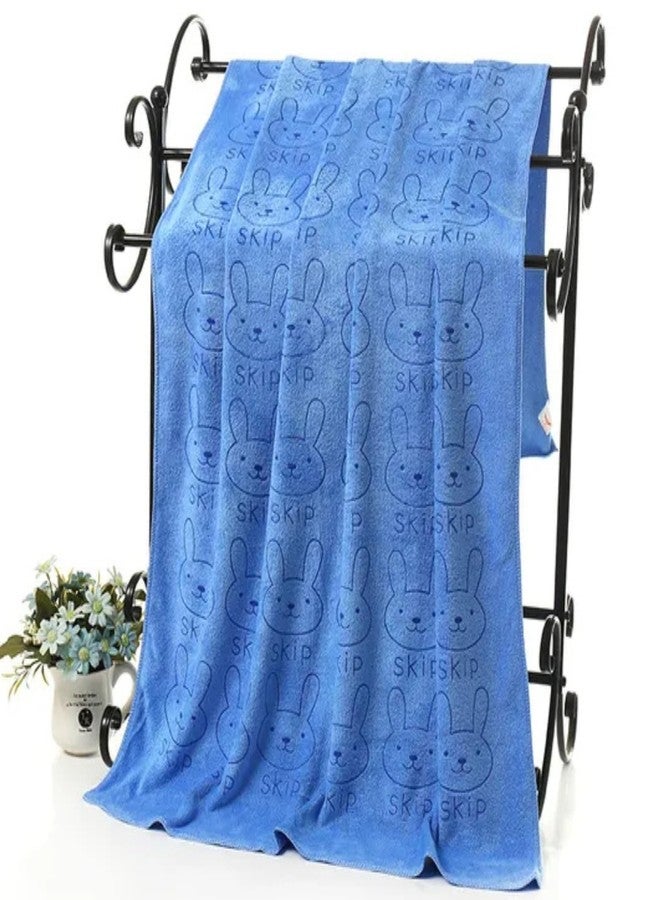 EIO مناشف حمام من الألياف الدقيقة للأطفال من إي أو آي أو - فائقة النعومة/سريعة الجفاف/قوية الامتصاص للماء/منشفة حمام للأطفال، الأولاد والبنات، عبوة من قطعتين (مجموعة مناشف صغيرة - 1) - Image 3