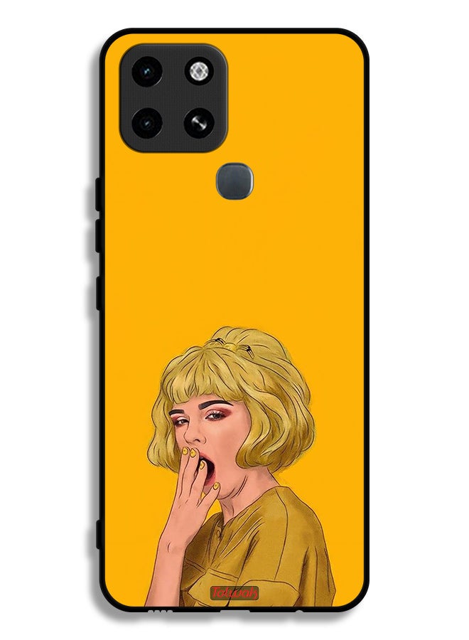 Tolwak Infinix Smart 6 Protective Case Cover Feeling Dizzy - Image 2