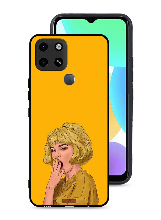 Tolwak Infinix Smart 6 Protective Case Cover Feeling Dizzy - Image 1