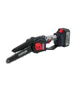 makute Cordless Chainsaw, 20V Brushless Firewood Cutting Saw with Ergonomic Handle, Powerful Motor for Heavy-Duty Woodcutting, 5800rpm, CEC111-6-BL  - Image 2