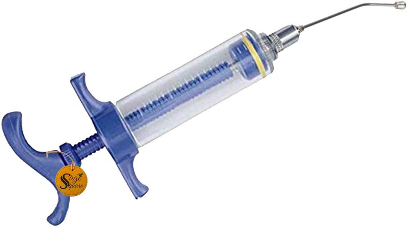 Sage Square Adjustable Hand Feeding Syringe with Full Kit for Birds, Puppy, Kitten, Dog, Cat, Hamster (30 ml) (Set) - Image 2