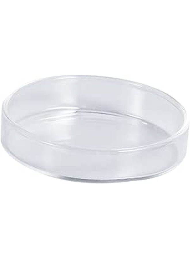 Glass Shrimp Feeding Dish Round Easy Clean Aquarium Fish Tank Feeder Basin - Image 1