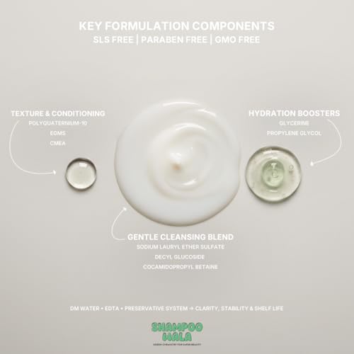 SHAMPOO WALA 2x Concentrated Pearly Shampoo Base (Herbal Shampoo Base) | PARABEN FREE | SLS FREE | GMO FREE | DIY your own Haircare (100 ml) - Image 2