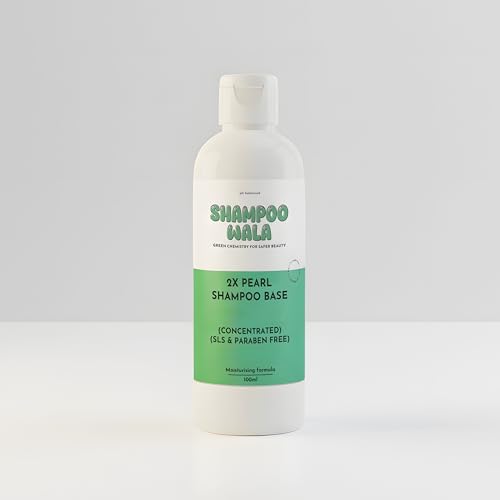 SHAMPOO WALA 2x Concentrated Pearly Shampoo Base (Herbal Shampoo Base) | PARABEN FREE | SLS FREE | GMO FREE | DIY your own Haircare (100 ml) - Image 1