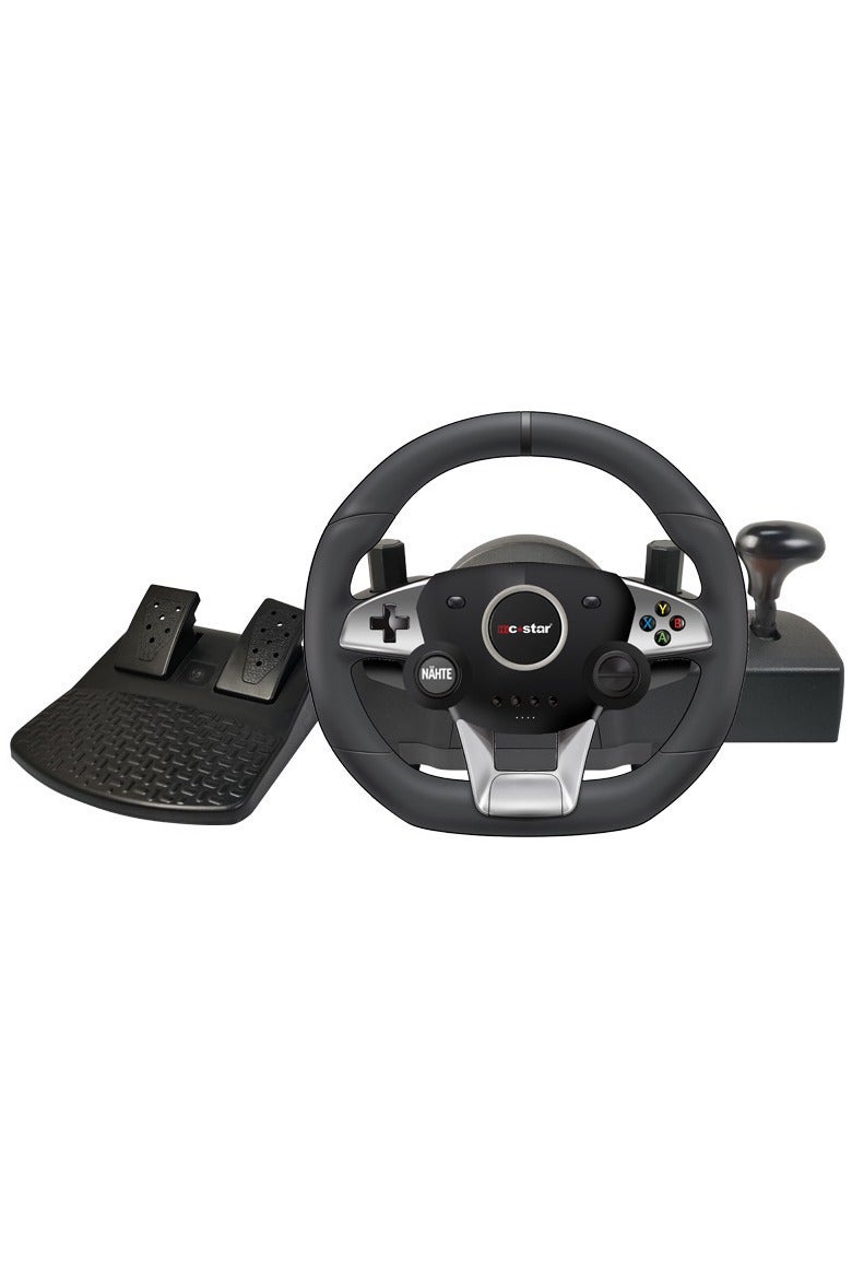 Cstars NS-9887 Simulation Racing Game Racing Wheel Suitable for Nintendo Switch/PS4/PS3/Xbox One/PC Windows/Xbox Series S/X 270 °/900 ° Racing Wheel - Image 1