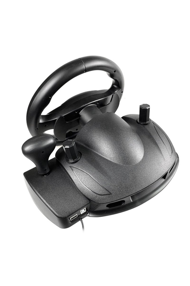 Cstars NS-9887 Simulation Racing Game Racing Wheel Suitable for Nintendo Switch/PS4/PS3/Xbox One/PC Windows/Xbox Series S/X 270 °/900 ° Racing Wheel - Image 3