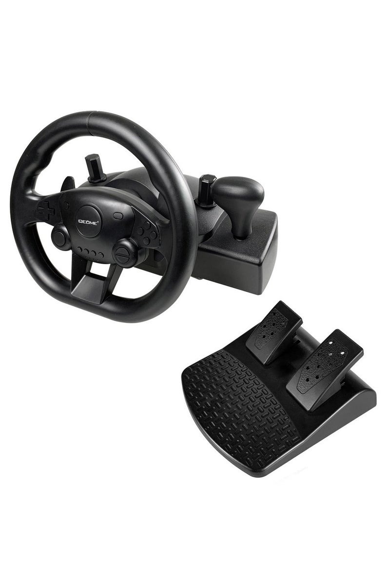 Cstars NS-9887 Simulation Racing Game Racing Wheel Suitable for Nintendo Switch/PS4/PS3/Xbox One/PC Windows/Xbox Series S/X 270 °/900 ° Racing Wheel - Image 4