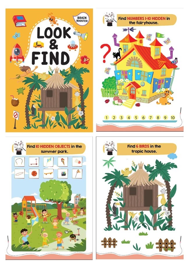 B Jain Publishers Pvt Ltd Brain Booster Activity Bag: 10 Books Set for Children  - Image 5