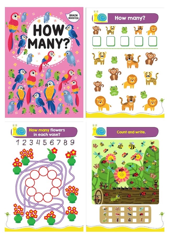 B Jain Publishers Pvt Ltd Brain Booster Activity Bag: 10 Books Set for Children  - Image 4