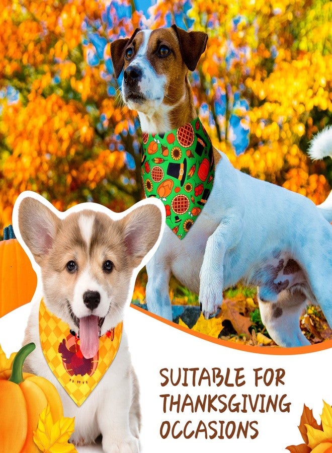 ويووداي مجموعة Weewooday من 20 قطعة من أوشحة الكلاب الخريفية لعيد الشكر، تشمل وشاحًا على شكل يقطينة، ومريلة مثلثة على شكل ديك رومي، ووشاحًا ناعمًا قابلًا للتعديل، وإكسسوارات أخرى لأزياء الحيوانات الأليفة. - Image 5