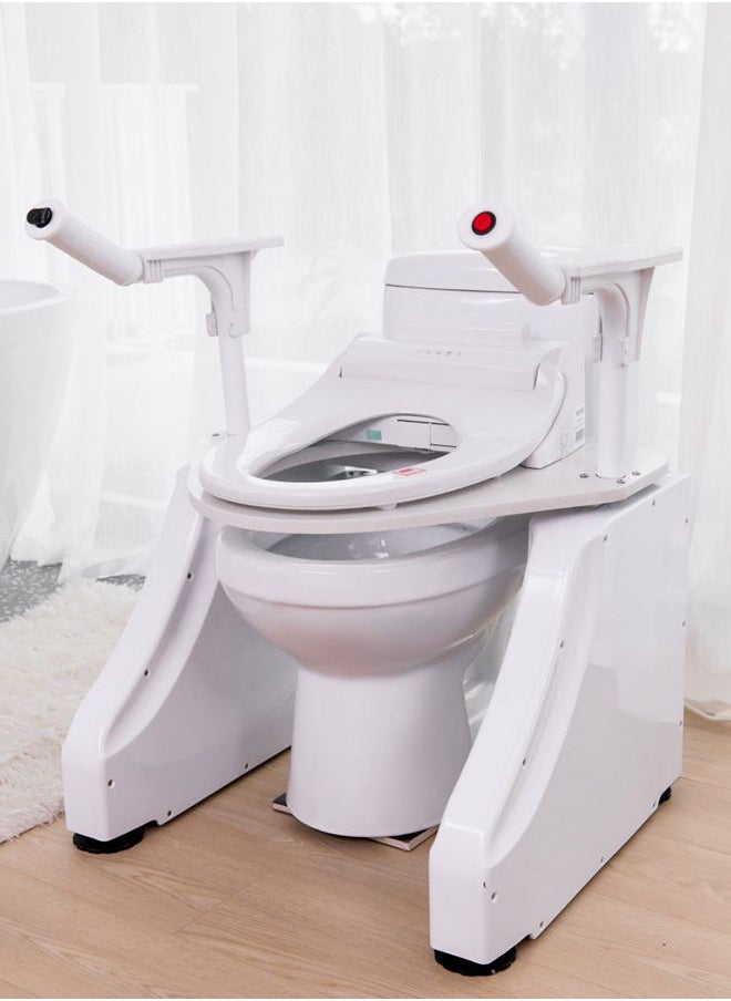 Gilani Mobility - Toilet Lift Seat Washlet Model: One Click Seat Adjustment and Intelligent Knob for Elderly-Shengledi - Image 1