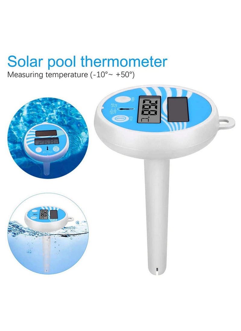Generic 1pcs Solar Powered Digital Floating Pool Thermometer for Spas Ponds and Tubs Accurate Durable and Easy to Use Not Waterproof  - Image 3