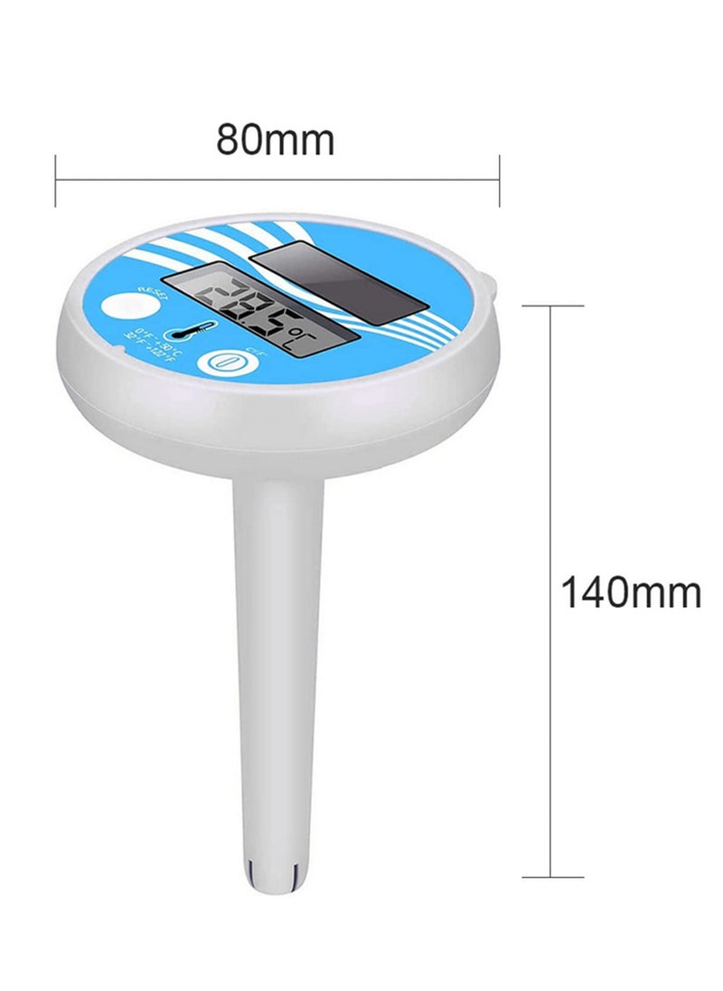 Generic - 1pcs Solar Powered Digital Floating Pool Thermometer for Spas Ponds and Tubs Accurate Durable and Easy to Use Not Waterproof - Image 1