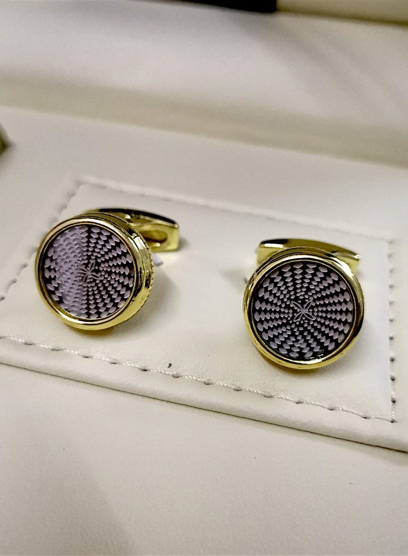 ريفولي طقم رجالي من الستانلس ستيل مكون من ساعة وسبحة وقلم وازرار اكمام القمصان - Image 5