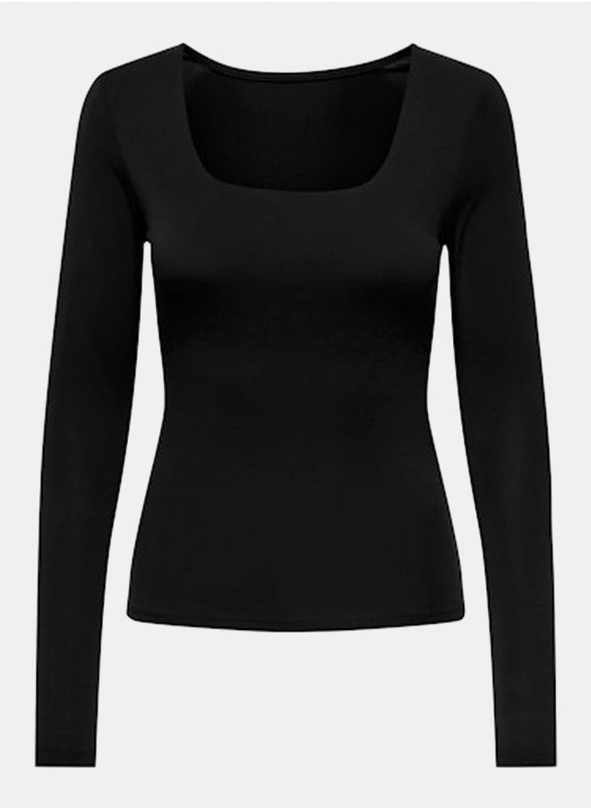 ONLY Onlfree Life L/S 2-Way Top Jrs  - Image 2