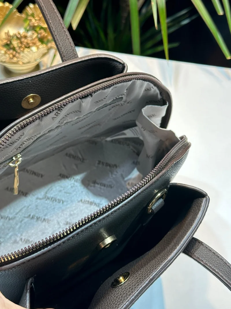 ARMINE ARM.344.KHV Special Color Combination Hand and Shoulder Bag Designed Artificial Leather Ladies Shoulder Bag