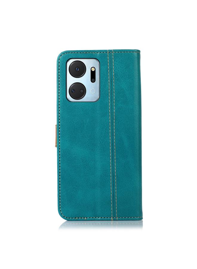 اس-توب جراب هاتف Honor X7a 4G مصنوع من جلد العجل بخيوط الخياطة - Image 3