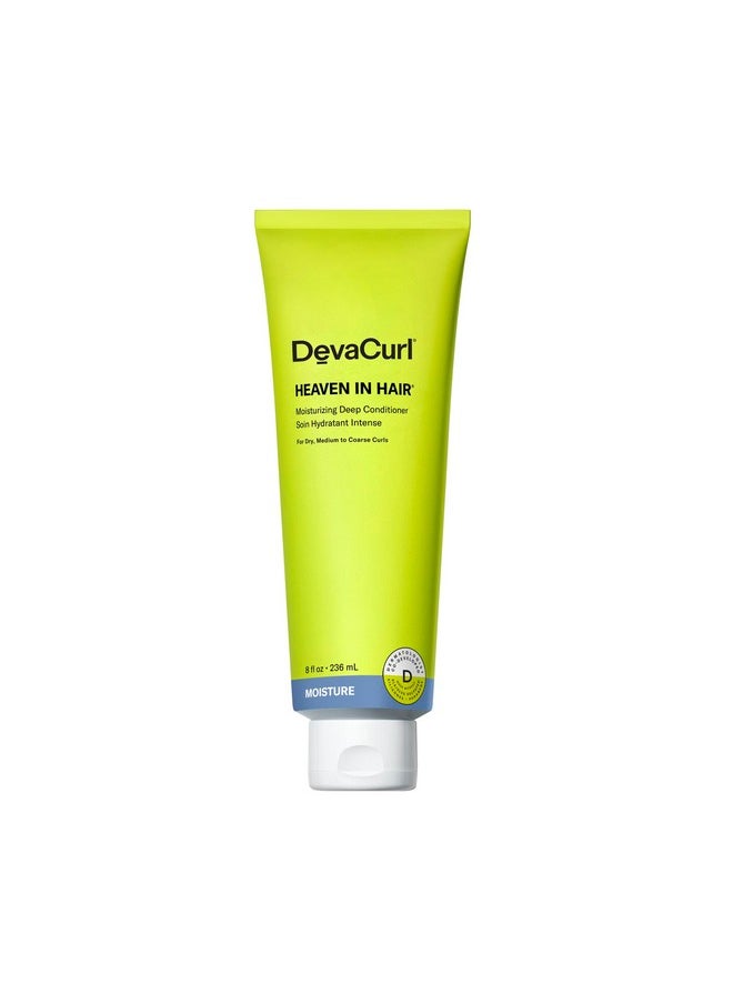 DevaCurl DevaCurl Heaven in Hair Moisturizing Deep Conditioner, Green Oasis, 8 fl. oz.  - Image 1