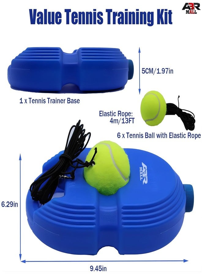 ABR Mall Tennis Trainer Rebound Ball Set,Tennis Balls Solo Tennis Training Self-Training Equipment - Image 2