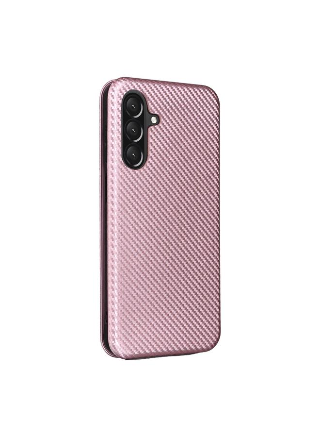 S-TOP Case For Samsung Galaxy A26 5G Carbon Fiber Texture Flip Leather Phone Case - Image 3