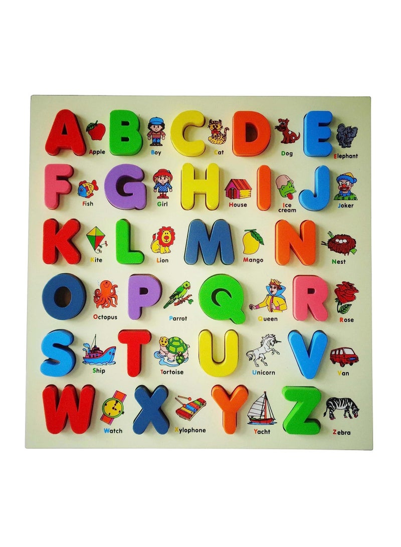 بلومنغ تايم لعبة تطوير التعليم المبكر للأبجدية الخشبية للأطفال الصغار - Image 1