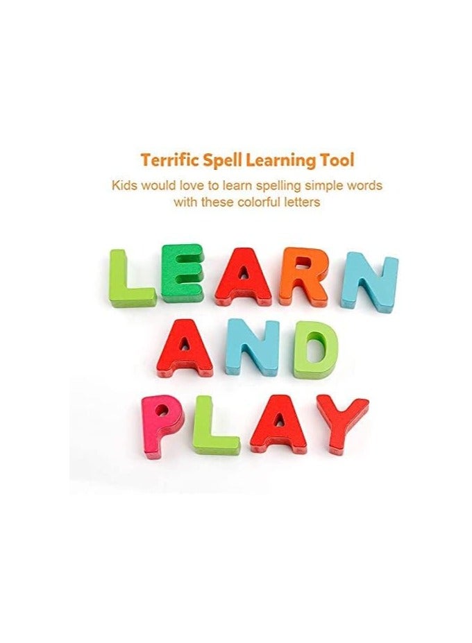 بلومنغ تايم لعبة تطوير التعليم المبكر للأبجدية الخشبية للأطفال الصغار - Image 4