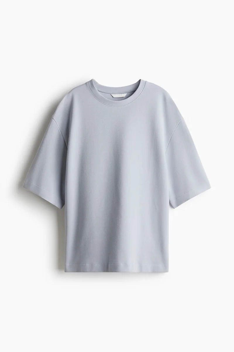 H&M Boxy interlock T-shirt