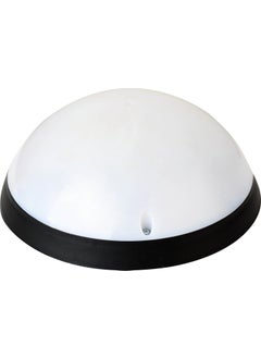 Horoz Aqua Full Moon Microsensor LED Black Case-12W 3000K Daylight Opal Humid Place  - Image 1