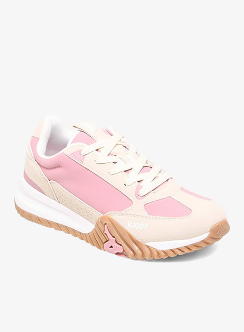 Kappa Men's Logo Embossed Sports Shoes with Lace-Up Closure - Image 2