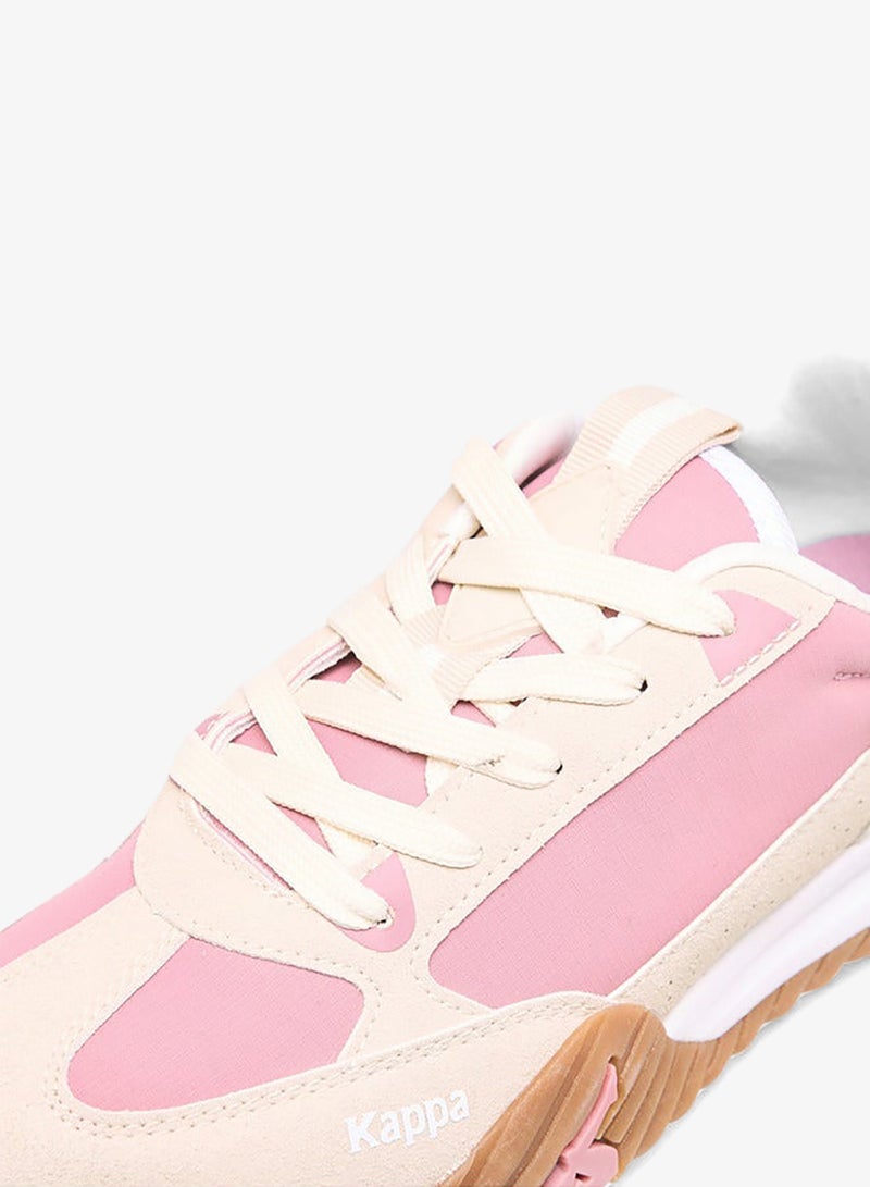 Kappa Men's Logo Embossed Sports Shoes with Lace-Up Closure - Image 4