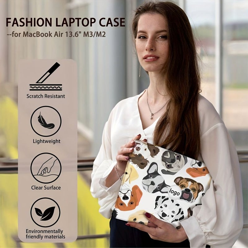 Black Hard Shell Laptop Case Compatible With MacBook Pro 15 Inch A1398 Protective Cover For Laptop Durable And Cute Design - Image 4