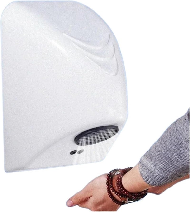 Hand Dryer, Hand Dryer Household Bathroom, Hotel Smart Automatic Infrared Sensor Drying Machine for Kitchen Bedroom Hotel - Image 1