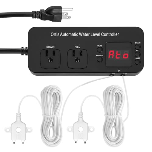 Ortis Auto Top Off System, Oritis Water Refiller Water Level Controller Automatic Water Change for Aquarium Fish Tank Swimming Pool Saltwater Freshwater, Sump Pump Pits - Image 1