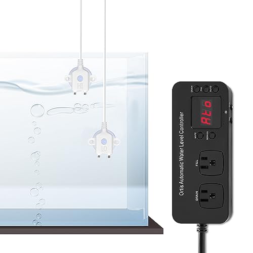 Ortis Auto Top Off System, Oritis Water Refiller Water Level Controller Automatic Water Change for Aquarium Fish Tank Swimming Pool Saltwater Freshwater, Sump Pump Pits - Image 2
