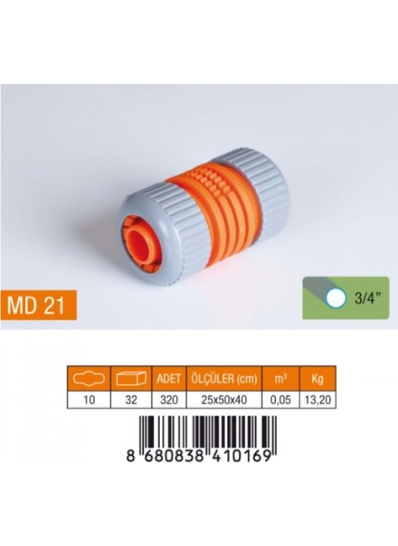 Medalyan 3/4" Luxury Hose Insert Plastic MD21 