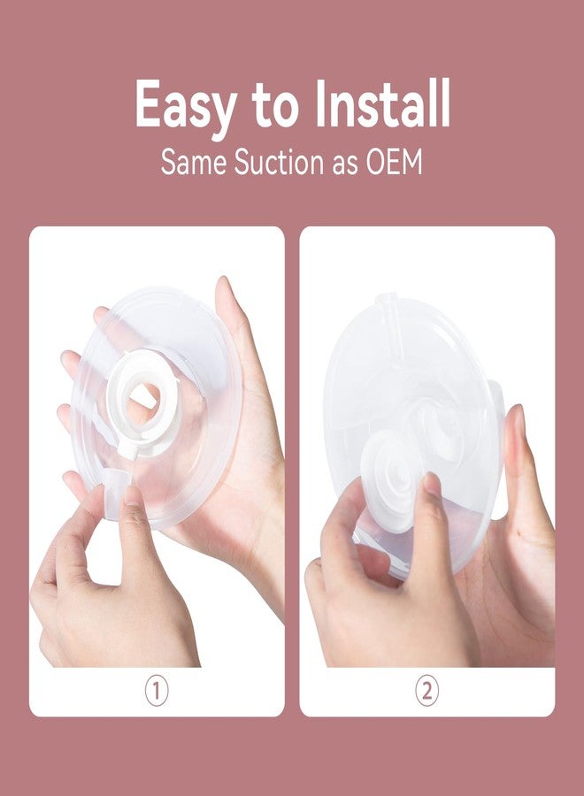 GOTOCUT 6 Pack Replacement Parts for Momcozy M5 Breast Pump, Replace to Mom Cozy M5 Duckbill Valve Diaphgram, Breastfeeding Essential Accessories - Image 3