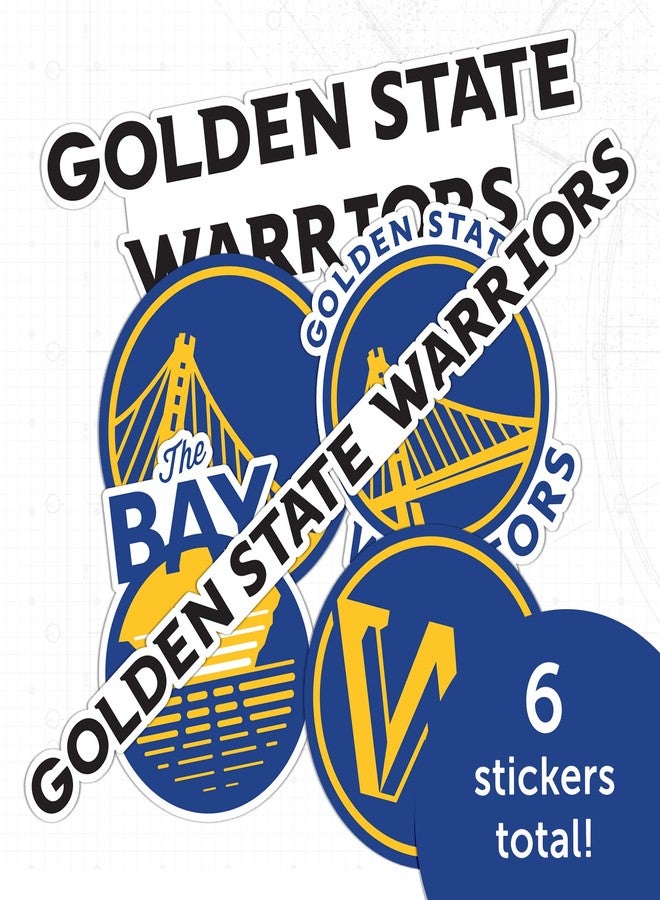 Desert Cactus Golden State Warriors NBA Officially Licensed Sticker Vinyl Decal Laptop Water Bottle Car Scrapbook (Type 2) - Image 5