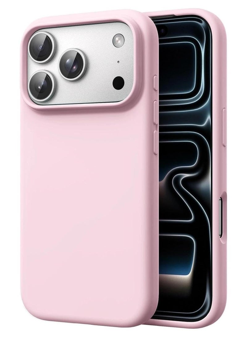 iPhone 17 Pro Max Case Liquid Silicone Shockproof Anti-Scratch Cover For iPhone 17 Pro Max with Microfiber Lining Protective Phone For iPhone 17 Pro Max - Image 1