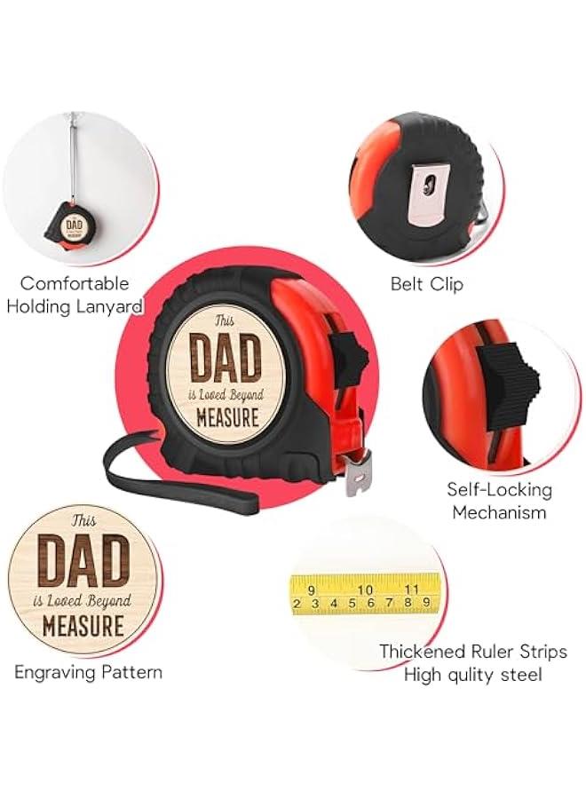 Arabest Tape Measure for Dad - Fathers Day, Birthday,  - Woodworking, Carpenter Tool Gift for Men  - Image 2