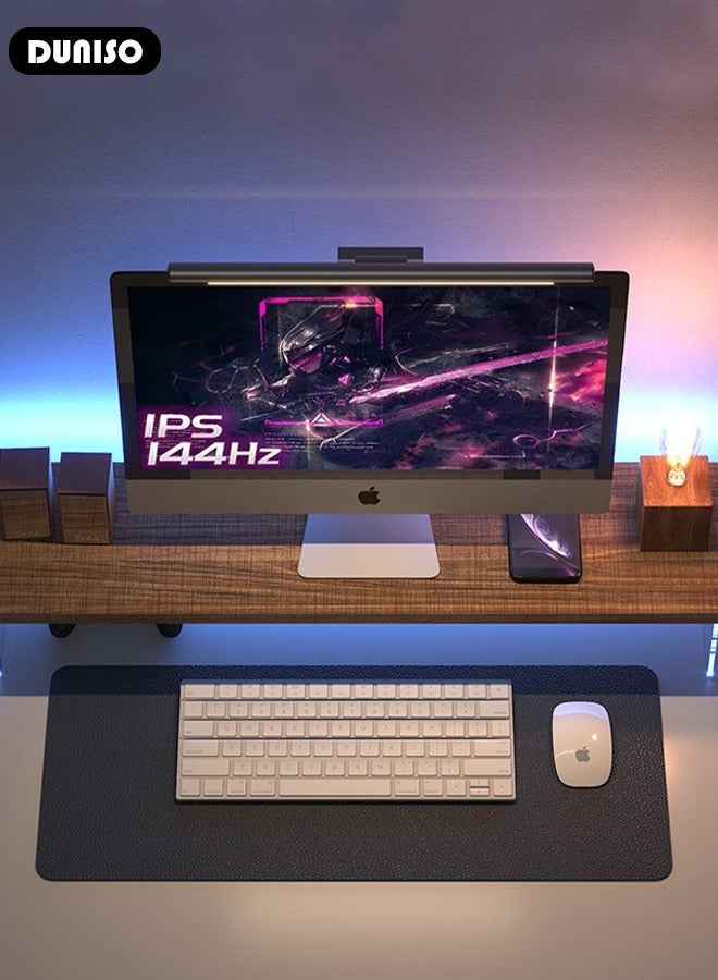 DUNISO Monitor Stand Riser, Acrylic Material Desktop Organizer Stand, Durable Desktop Shelf for Relieve Cervical Fatigue, Multipurpose Desktop Stands Organizer for Desk, TV/Screen/PC/Printer - Image 3