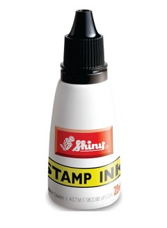Shiny Shiny BLUE Refill Ink, Premium Water-Based Refill Ink for Rubber Stamps BLUE  - Image 1