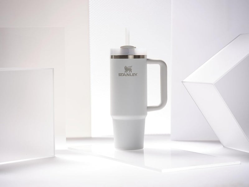 Stanley Quencher H2.0 Tumbler with Handle & Straw 30 oz | Twist On 3-Way Lid | Cupholder Compatible for Travel | Insulated Stainless Steel Cup | BPA-Free | Frost - Image 4