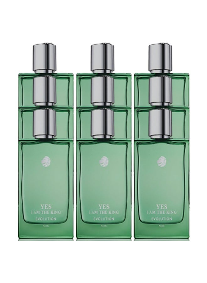 جيبارليس 9 قطع عطر نعم أنا الملك إيفولوشن رجالي 100 مل - Image 1