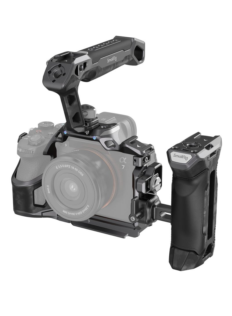 SMALLRIG Rhinoceros Advanced Cage Kit for Sony Alpha 7R V / Alpha 7 IV / Alpha 7S III 3710 - Image 1