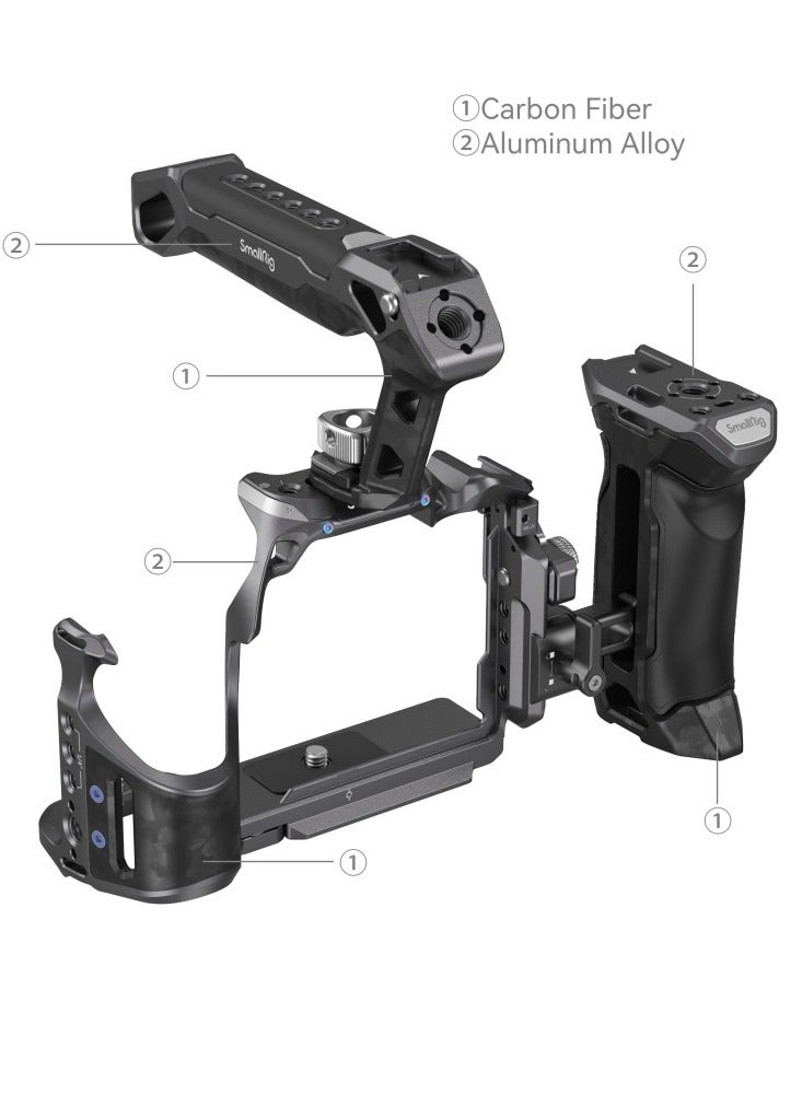 SMALLRIG Rhinoceros Advanced Cage Kit for Sony Alpha 7R V / Alpha 7 IV / Alpha 7S III 3710 - Image 5