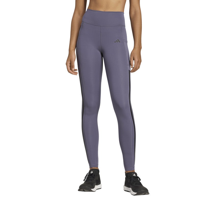 اديداس بنطال ضيق Optime 3-Stripes Full-Length - Image 2
