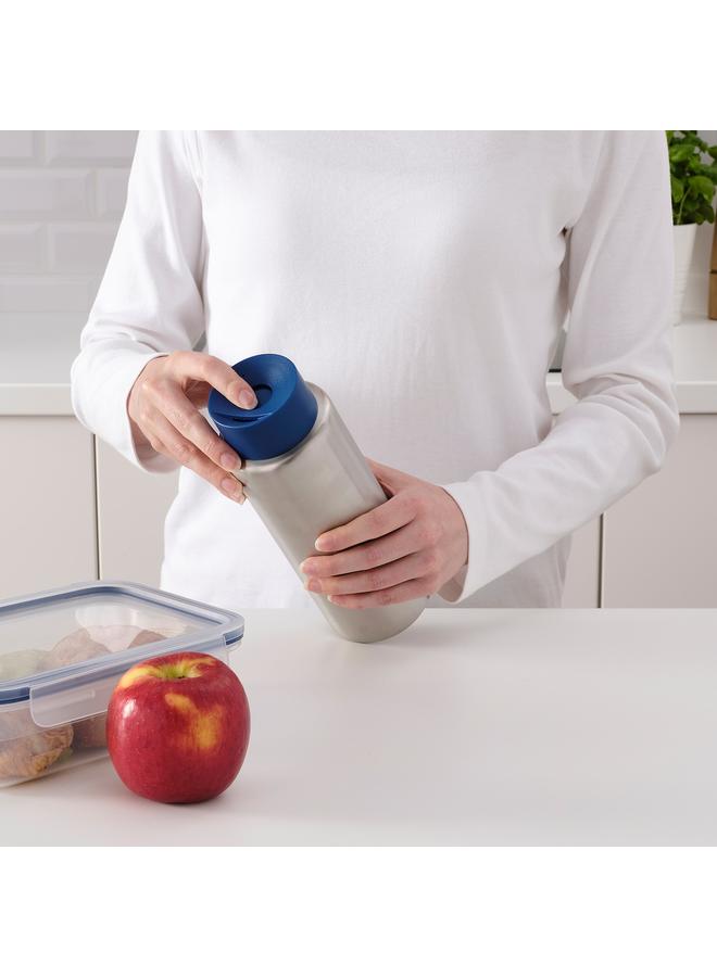 زبون كوب سفر معزول، من الفولاذ المقاوم للصدأ/أزرق داكن، 0.7 لتر - Image 4