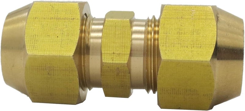 METER STAR Air Conditioning Copper Pipe Extension - 3/8" Flare Nut, Joint Double Connector, Intermediate Connection Head, Free Welding, Fits 3/8 inch Diameter Tubes - Image 4