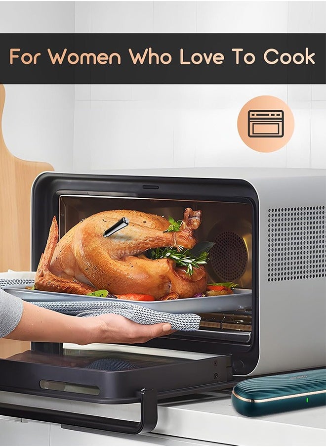 INKBIRD - INKBIRD Wireless Meat Thermometer INT-11X-B Bluetooth Meat Thermometer for Grilling and Smoking App Remote Control IP67 Waterproof 25 hours of Continuous Cooking Stylish Gift for Men Women - Image 1